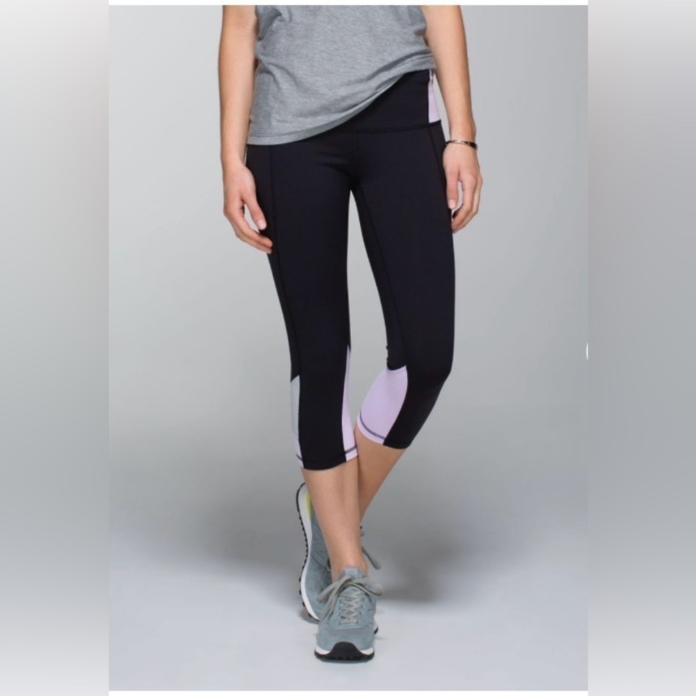 Lululemon Embody Crop Full-on Luon Leggings